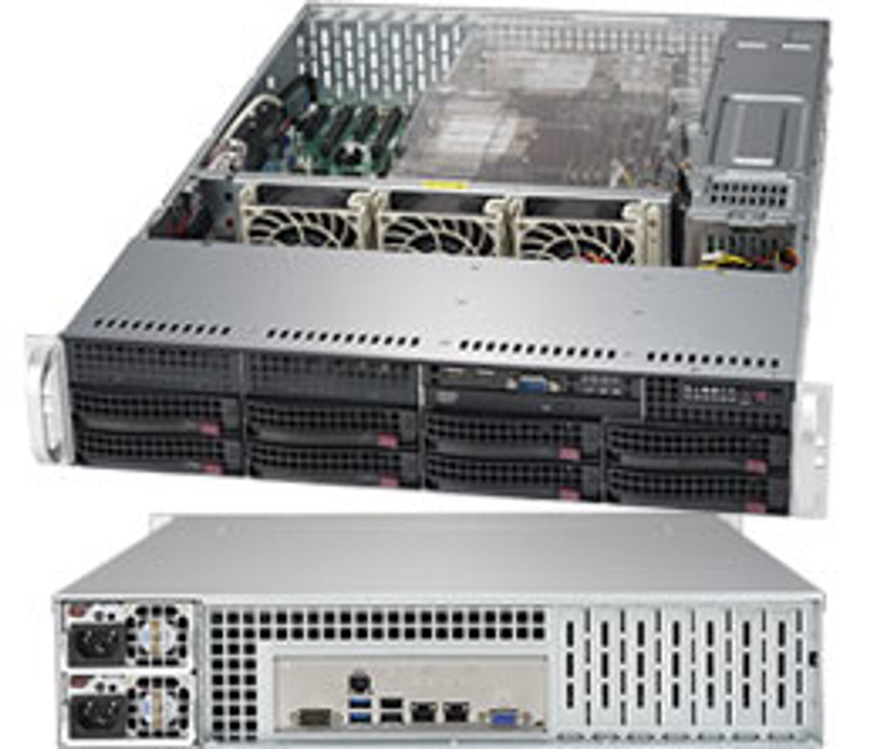 SYS-6029P-TR | Supermicro | SuperServer 6029P-TR Intel® C621 LGA 3647 (Socket P) Rack (2U) Black
