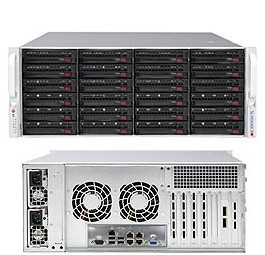 SSG-6048R-E1CR24N | Supermicro | SuperServer 6048R-E1CR24N Intel® C612 LGA 2011 (Socket R) Rack (4U) Black