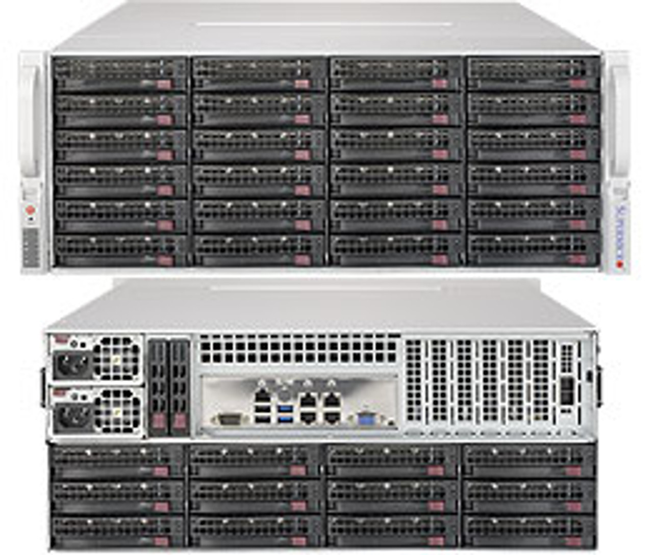 SSG-6049P-E1CR36L | Supermicro | SuperServer 6049P-E1CR36L C624 LGA 3647 (Socket P) Rack (4U) Black