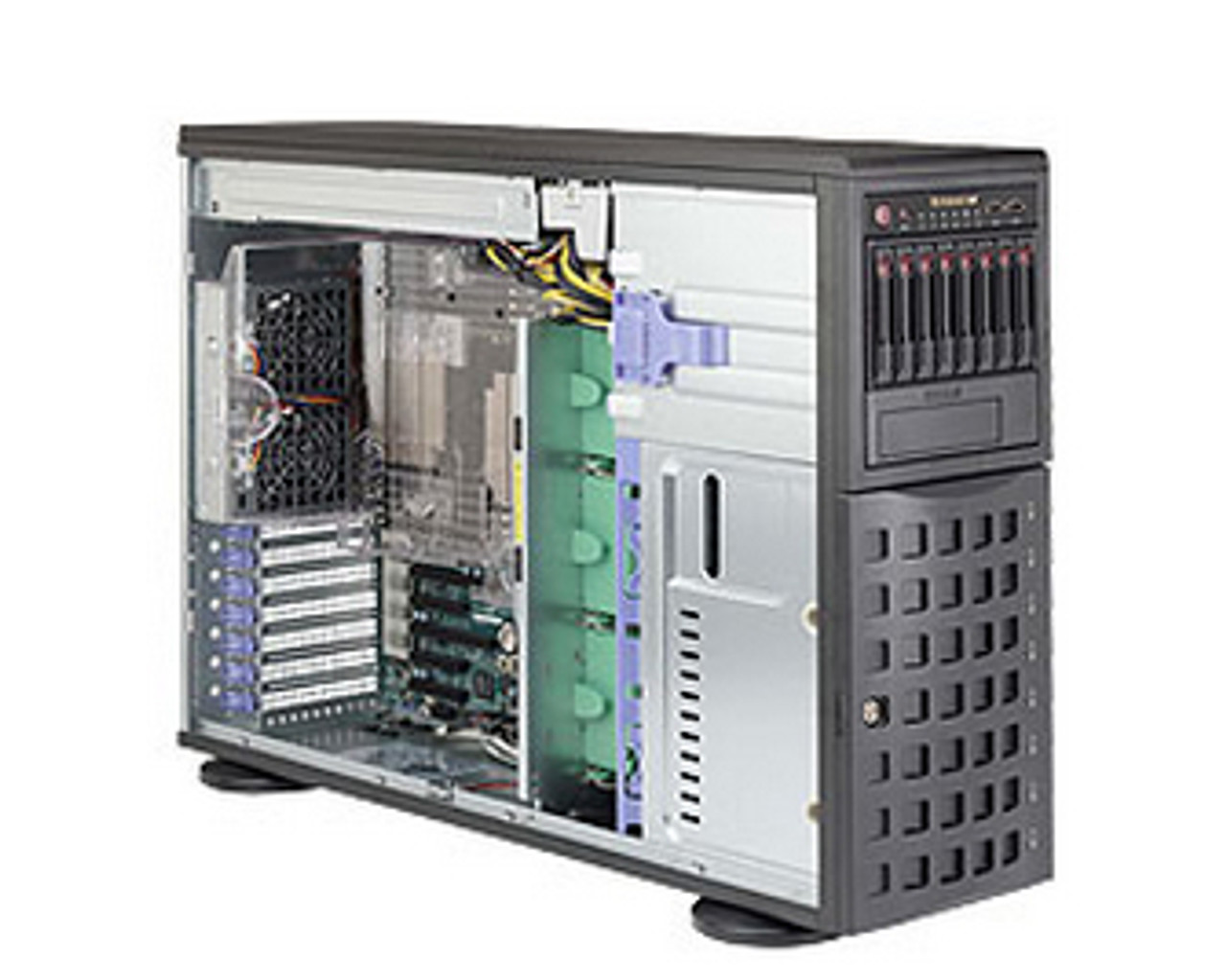 SYS-7048R-C1RT | Supermicro | SuperServer 7048R-C1RT LGA 2011-v3 Rack (4U) Black