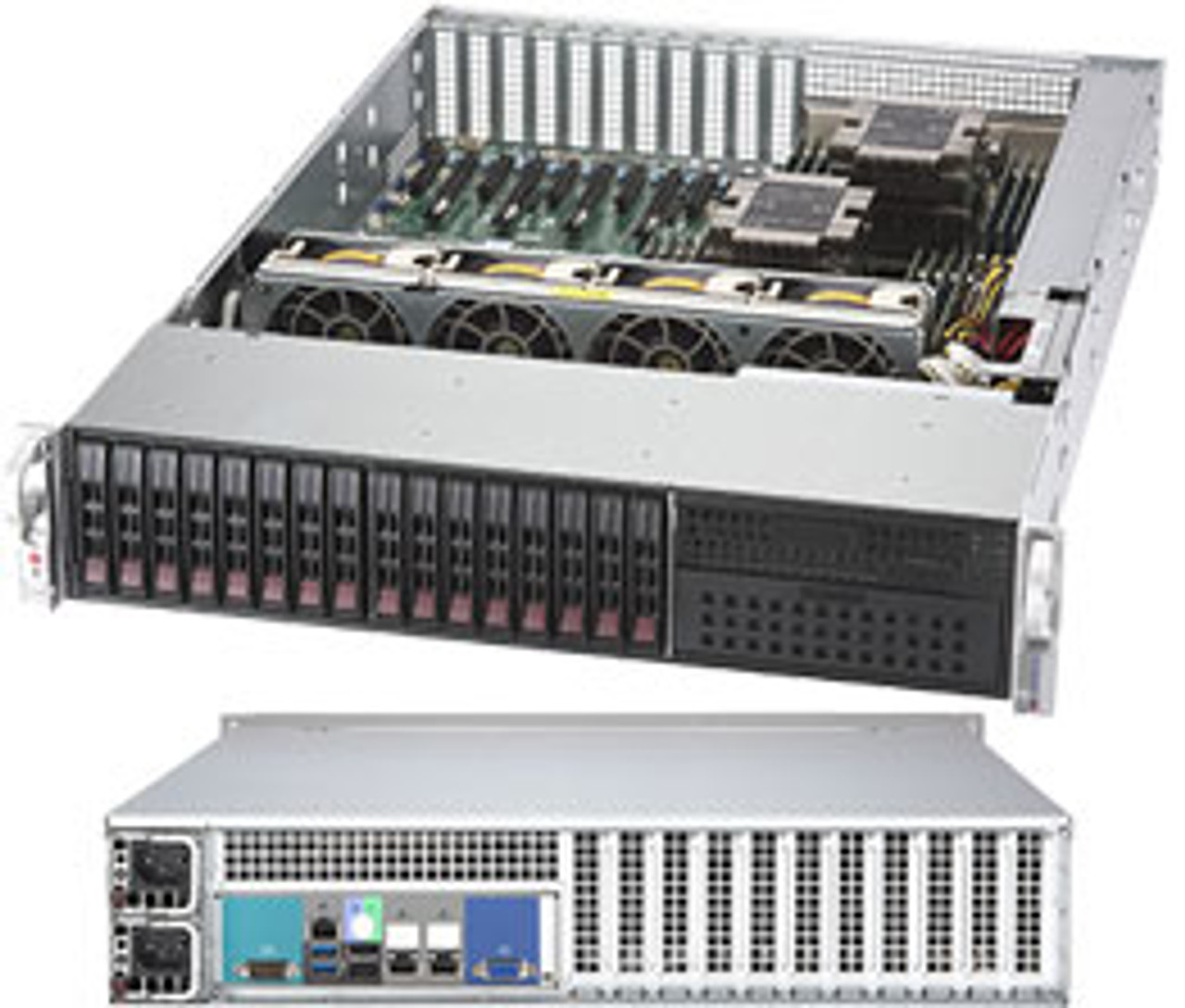 SYS-2029P-TXRT | Supermicro | SuperServer Intel® C621 LGA 3647 (Socket P) Rack (2U) Black