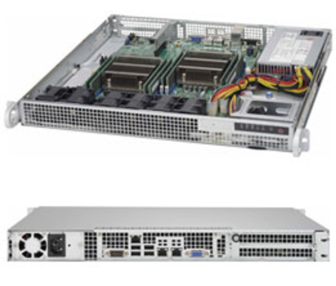 SYS-6018R-MD | Supermicro | SuperServer Intel® C612 LGA 2011 (Socket R) Rack (1U) Silver