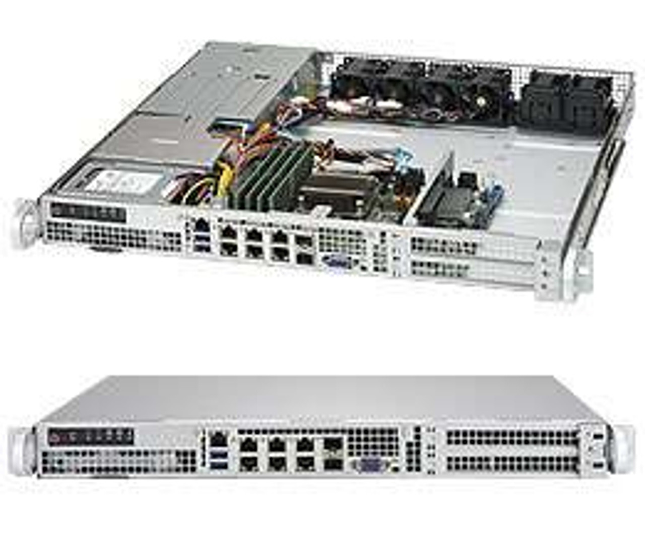 SYS-1018D-FRN8T | Supermicro | server barebone Intel SoC BGA 1667 Rack (1U) Silver