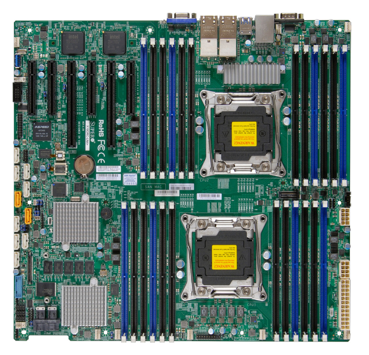 MBD-X10DRC-LN4+-O | Supermicro | X10DRC-LN4+ Intel® C612 LGA 2011 (Socket R) ATX