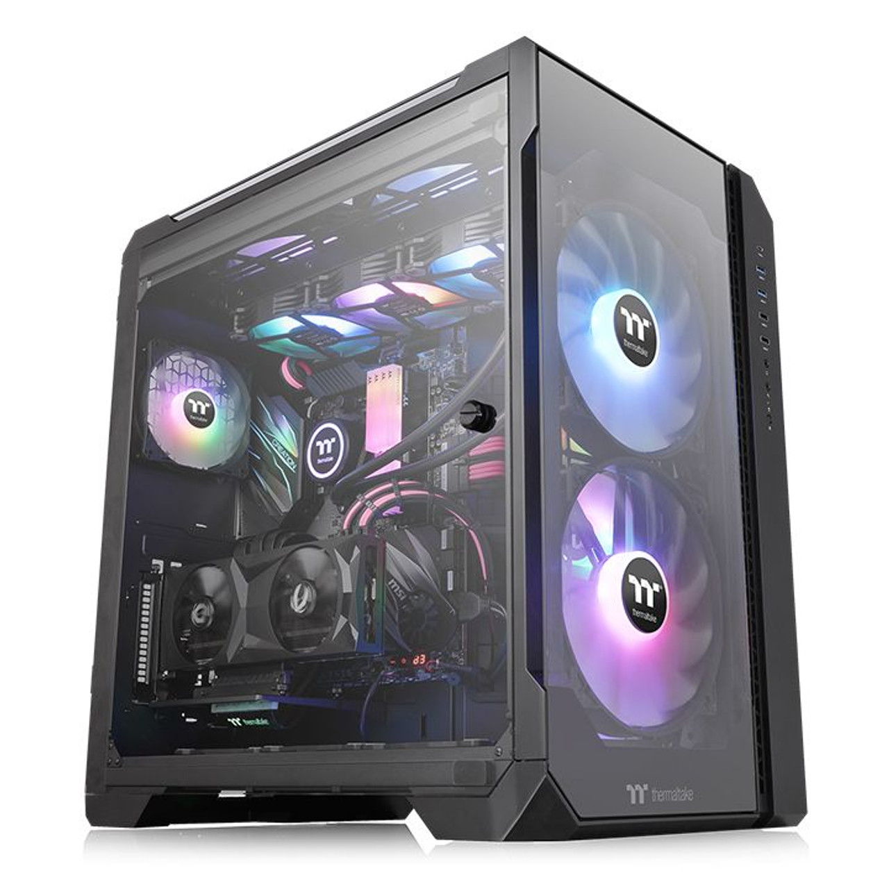 CA-1Q6-00M1WN-00 | Thermaltake | View 51 TG ARGB Midi Tower Black