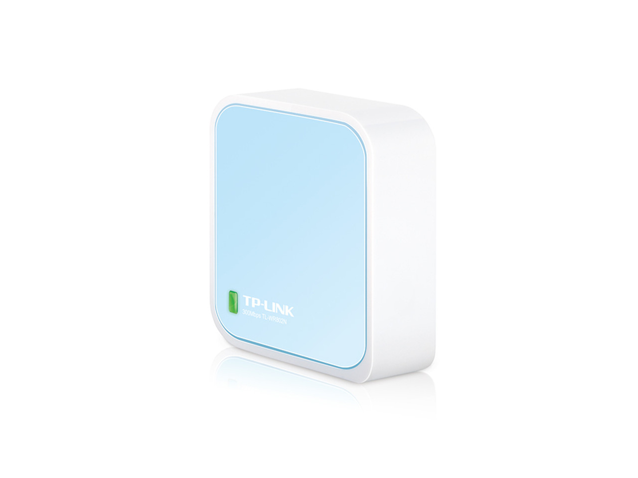 TL-WR802N | TP-Link | 300Mbps Wireless N Nano Router wireless router Fast Ethernet Single-band (2.4 GHz) 4G Blue, White