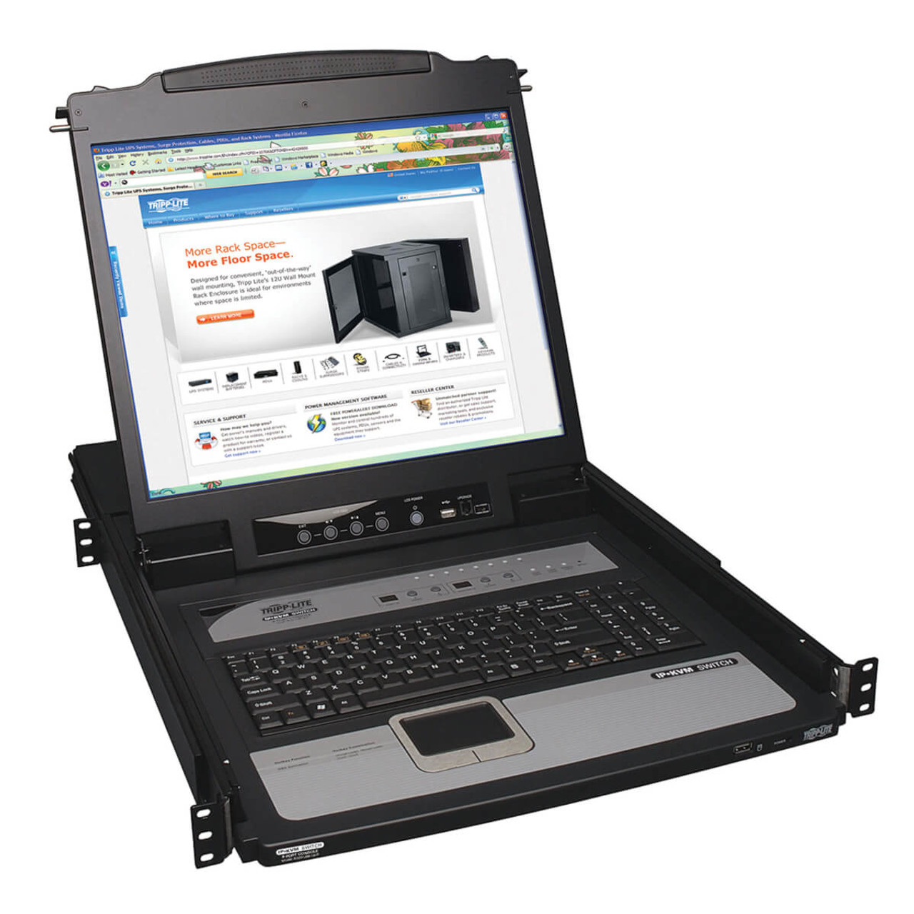 B020-U08-19-IP | Tripp Lite | rack console 19" Black