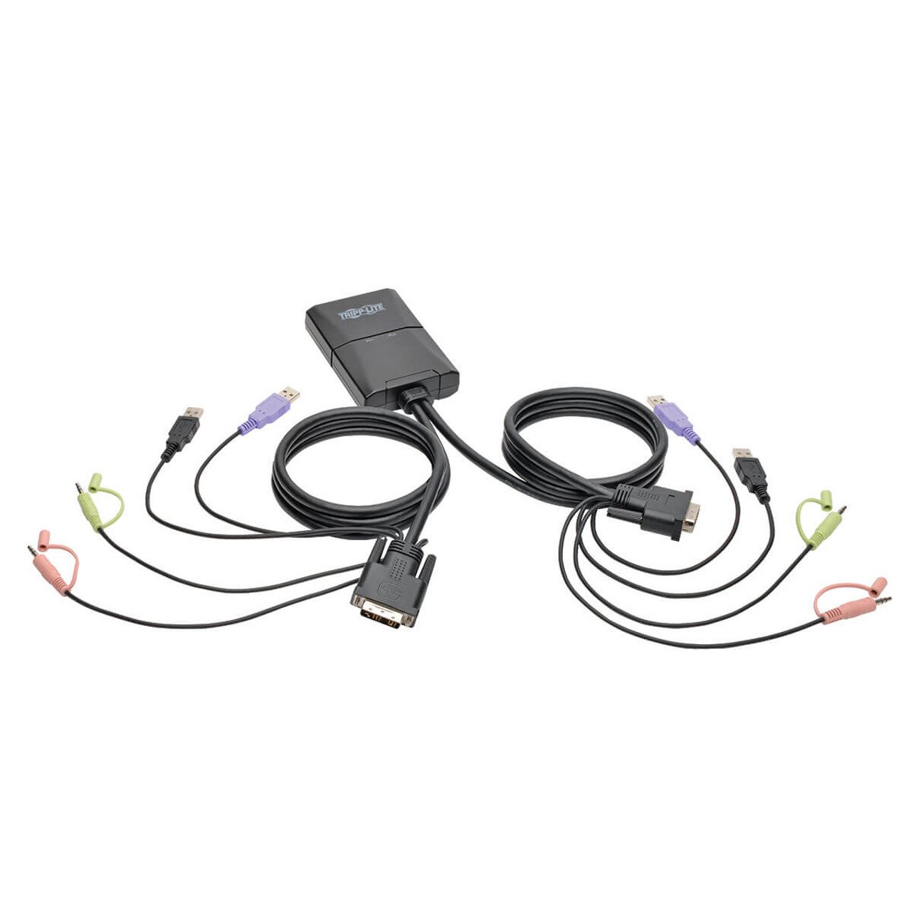 B032-DUA2 | Tripp Lite | KVM switch Rack mounting Black