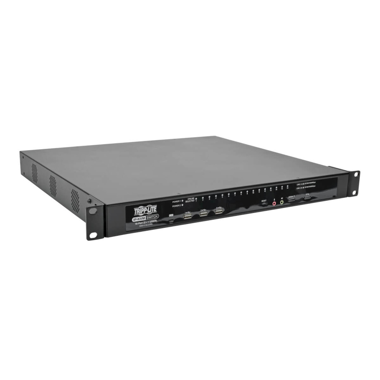 B064-016-02-IPG | Tripp Lite | KVM switch Rack mounting Black