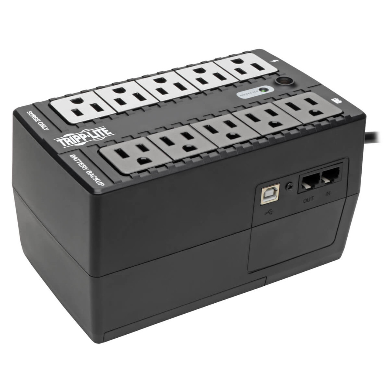 INTERNET600U | Tripp Lite | uninterruptible power supply (UPS) Standby (Offline) 0.6 kVA 300 W 10 AC outlet(s)