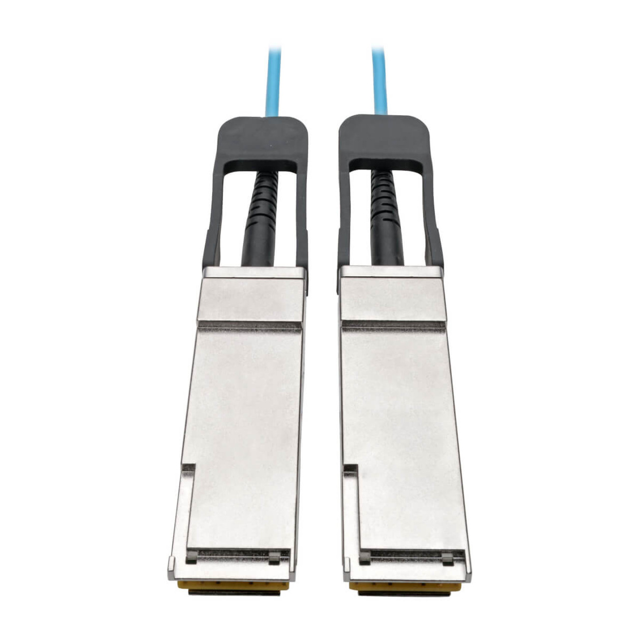 N28F-15M-AQ | Tripp Lite | fiber optic cable 590.6" (15 m) QSFP+ OFNP OM3 Aqua color