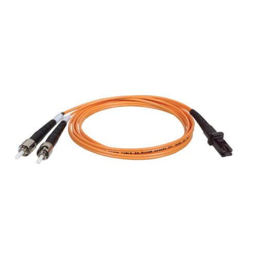 N308-003 | Tripp Lite | fiber optic cable 39.4" (1 m) MT-RJ 2x ST OFNR Black, Orange
