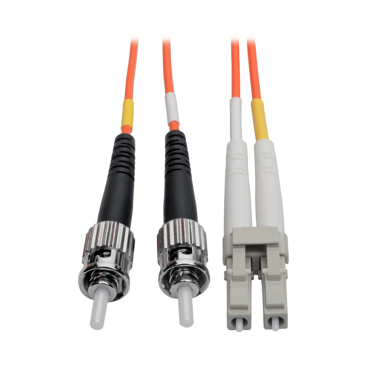 N318-09M | Tripp Lite | fiber optic cable 354.3" (9 m) 2x LC 2x ST OFNR Black, Gray, Orange, Red