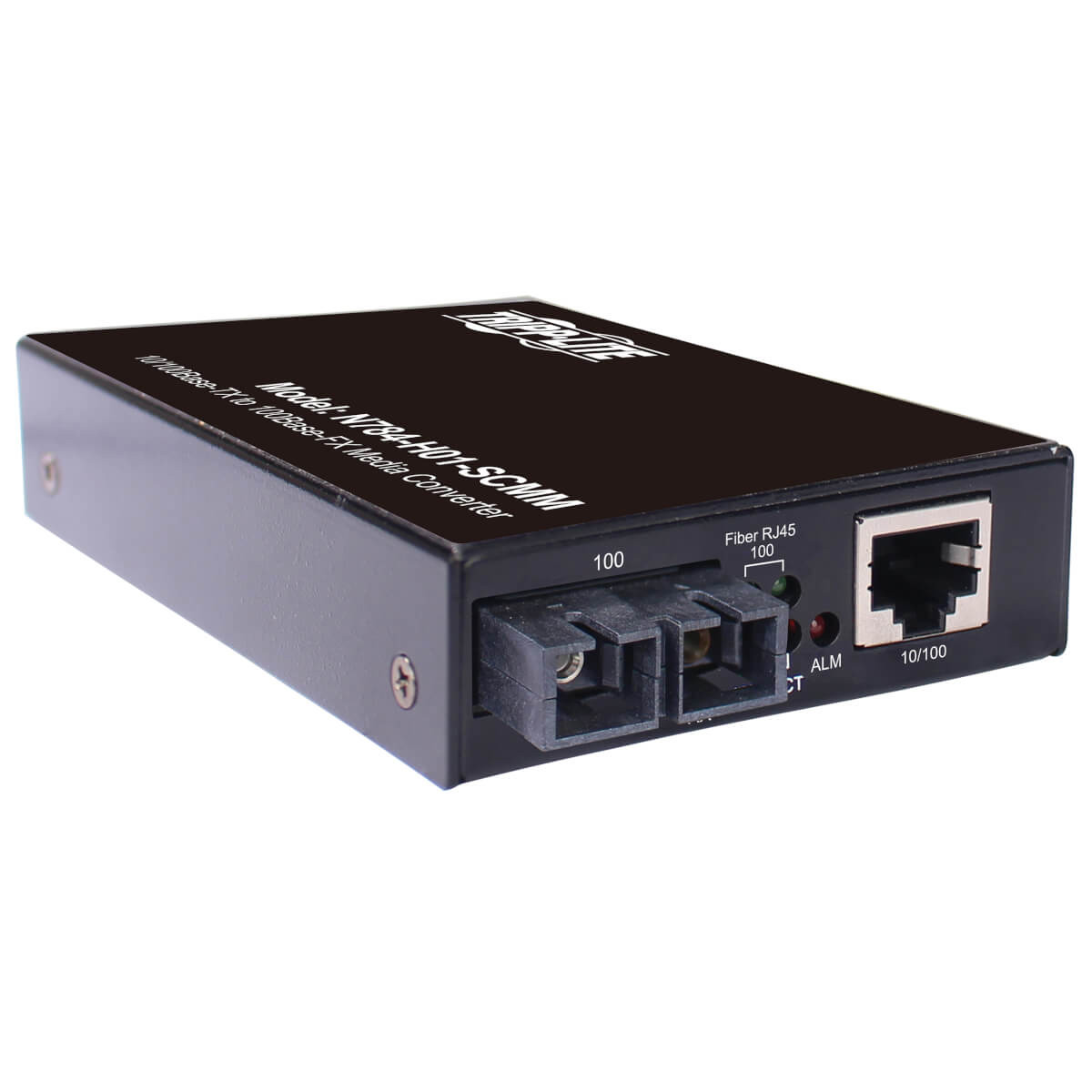 N784-H01-SCMM | Tripp Lite | network media converter 100 Mbit/s 1310 nm Multi-mode Black