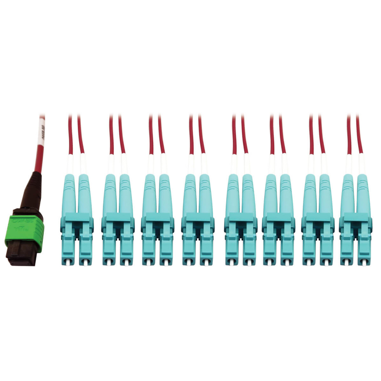 N846D-05M-16EMG | Tripp Lite | fiber optic cable 196.9" (5 m) MTP 8x LC OFNP OM4 Magenta
