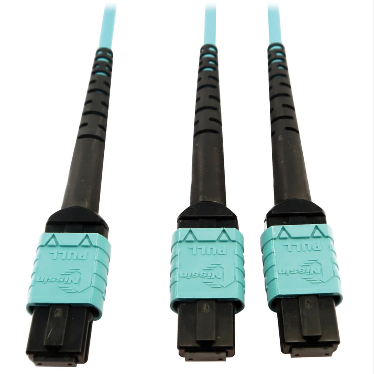 N846D-05M-24BAQ | Tripp Lite | fiber optic cable 196.9" (5 m) MTP OFNP OM4 Aqua color