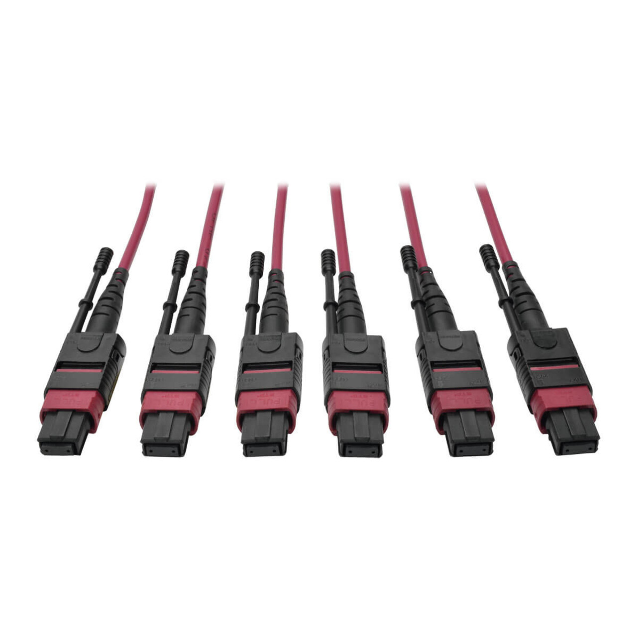 N858-23M-3X8-MG | Tripp Lite | fiber optic cable 905.5" (23 m) MTP OM4 Black, Magenta