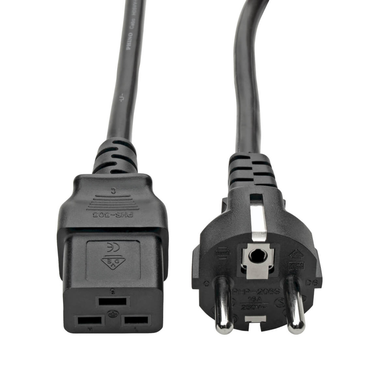 P050-008 | Tripp Lite | power cable Black 96.1" (2.44 m) C19 coupler CEE7/7