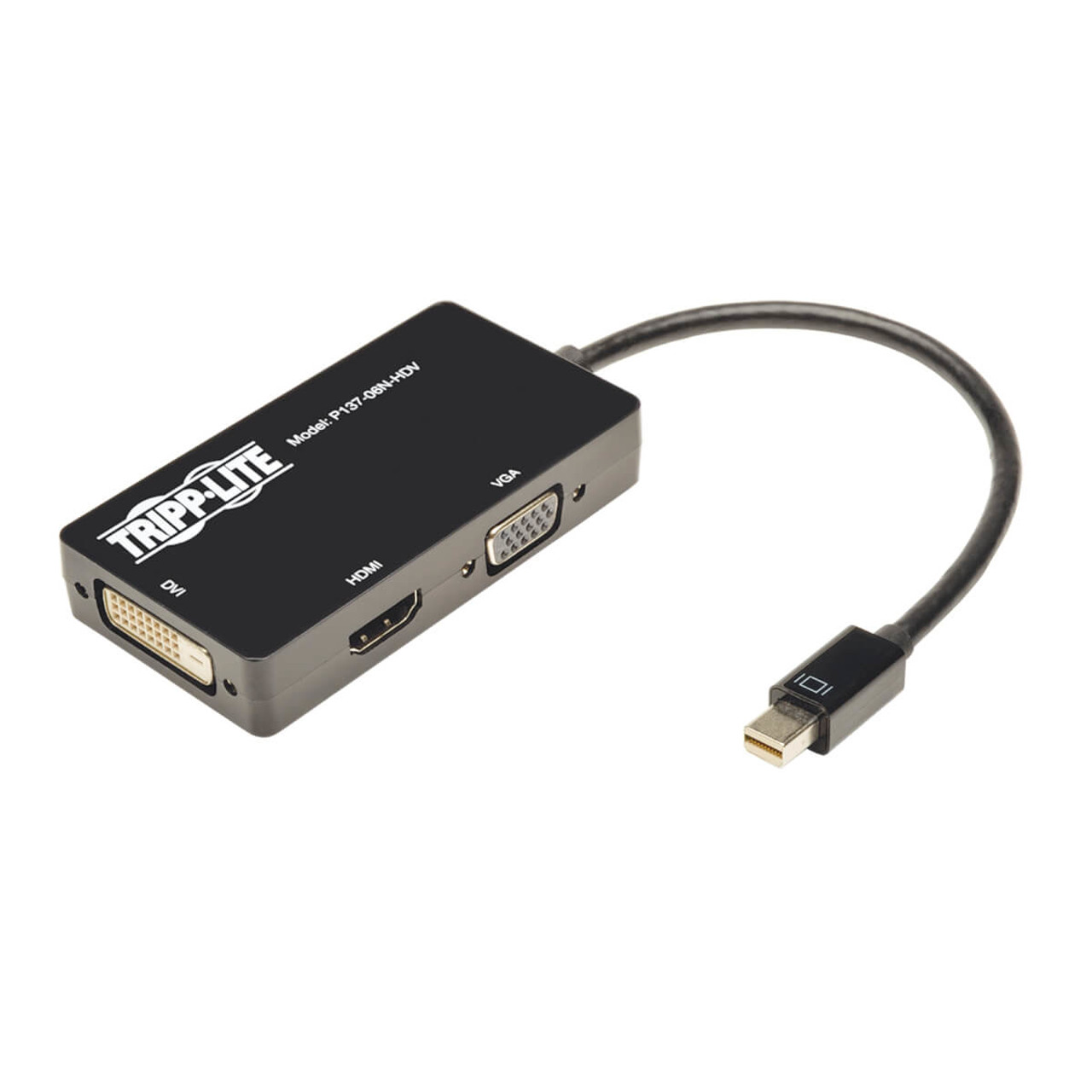 P137-06N-HDV | Tripp Lite | video cable adapter 5.91" (0.15 m) Black