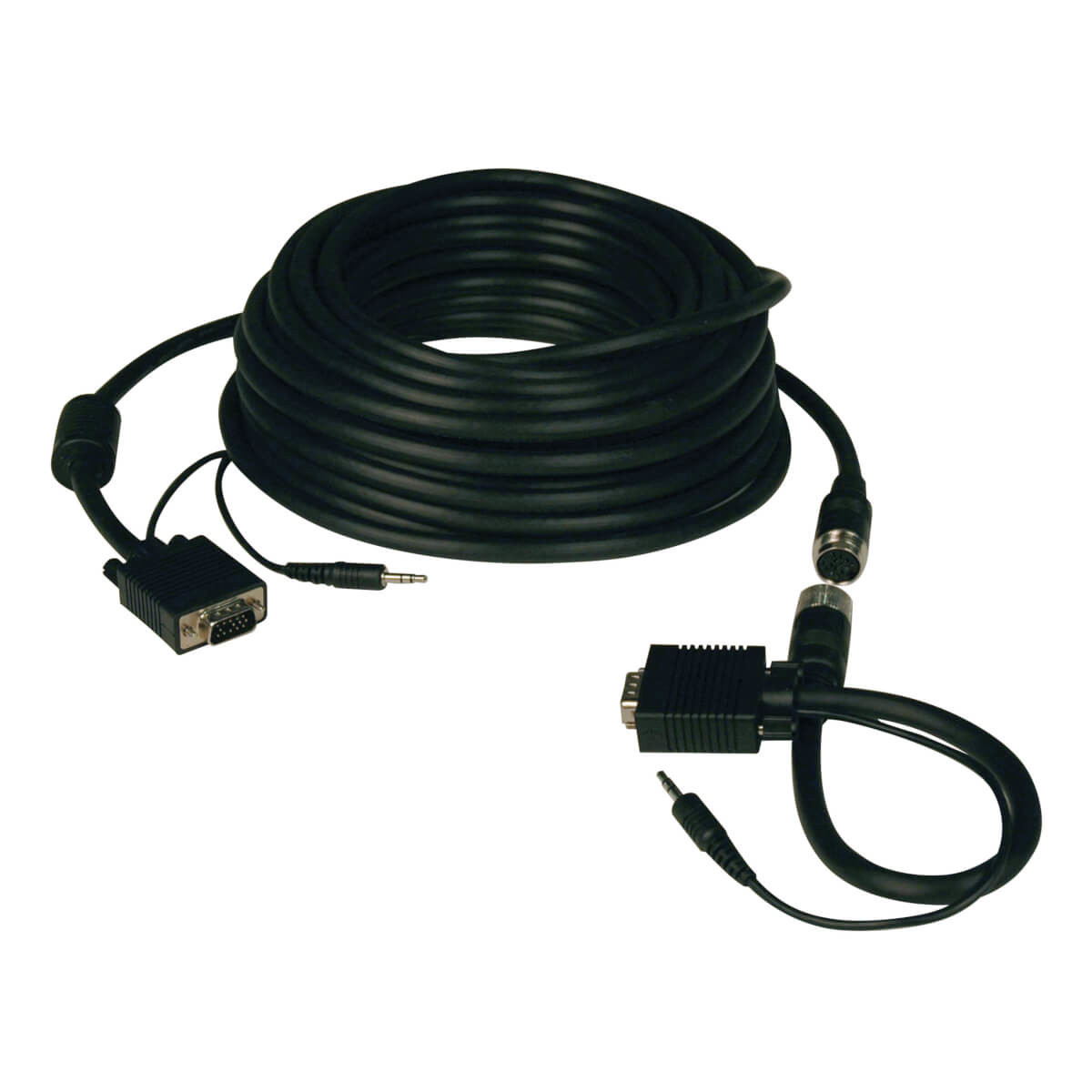 P504-050-EZ | Tripp Lite | video cable adapter 600" (15.2 m) VGA (D-Sub) + 3.5mm Black