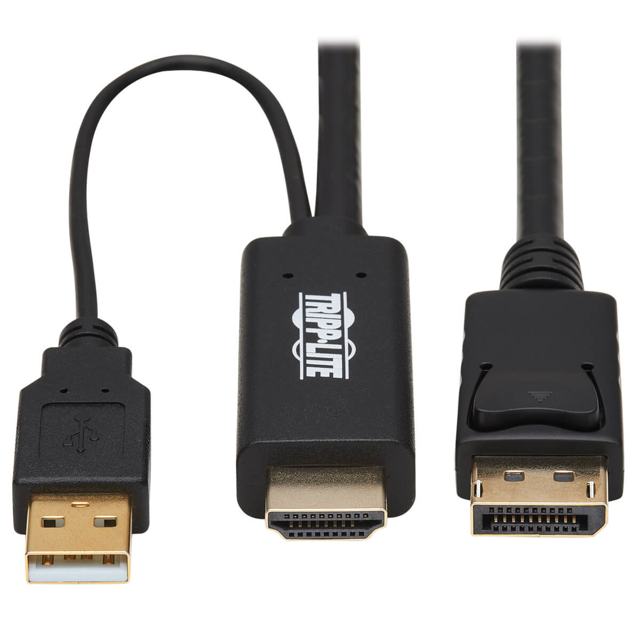 P567-02M | Tripp Lite | video cable adapter 78.7" (2 m) HDMI + USB DisplayPort Black P567-02M | Tripp Lite | video cable adapter 78.7" (2 m) HDMI + USB DisplayPort Black