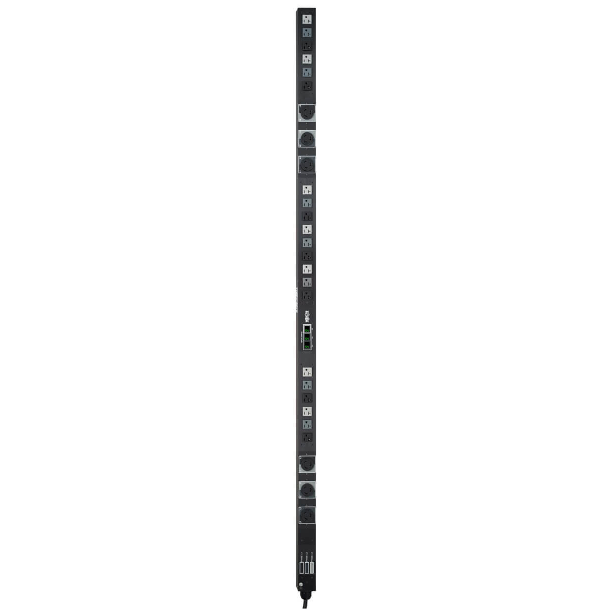 PDU3MV6L2120B | Tripp Lite | power distribution unit (PDU) 27 AC outlet(s) 0U Black