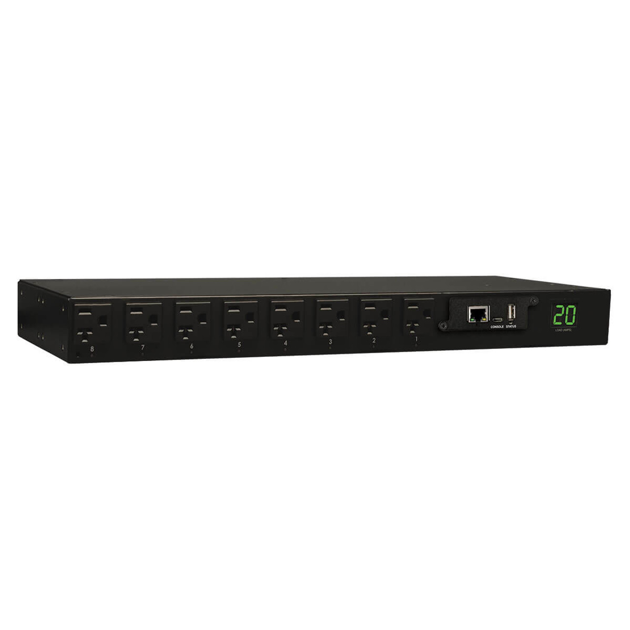 PDUMH20NET | Tripp Lite | power distribution unit (PDU) 16 AC outlet(s) 1U Black