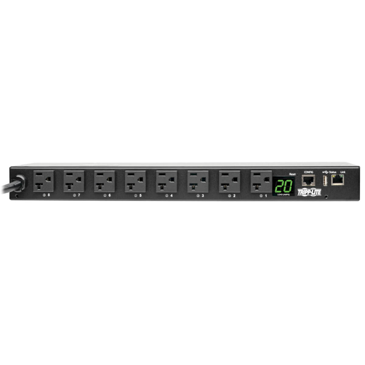 PDUMH20NET2LX | Tripp Lite | power distribution unit (PDU) 8 AC outlet(s) 1U Black PDUMH20NET2LX | Tripp Lite | power distribution unit (PDU) 8 AC outlet(s) 1U Black