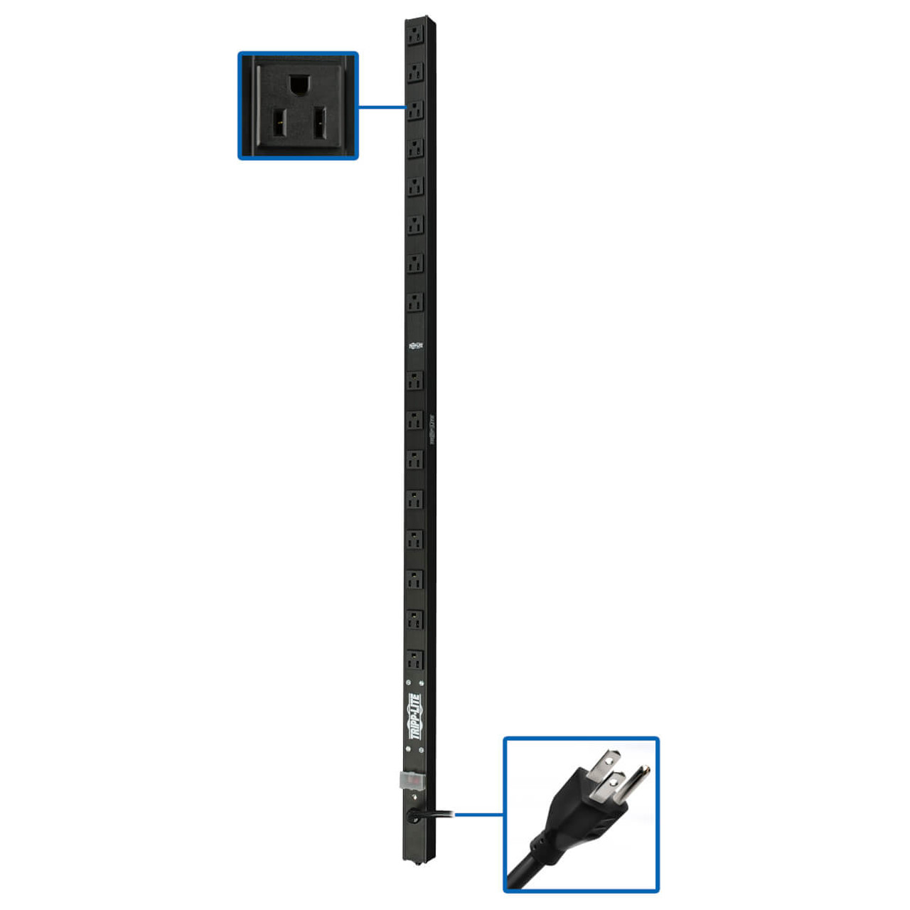 PDUV15-48 | Tripp Lite | power distribution unit (PDU) 16 AC outlet(s) 0U Black