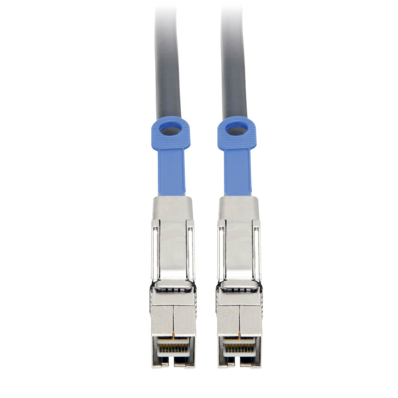 S528-01M | Tripp Lite | Serial Attached SCSI (SAS) cable 39.4" (1 m) 12 Gbit/s Black, Blue, Metallic