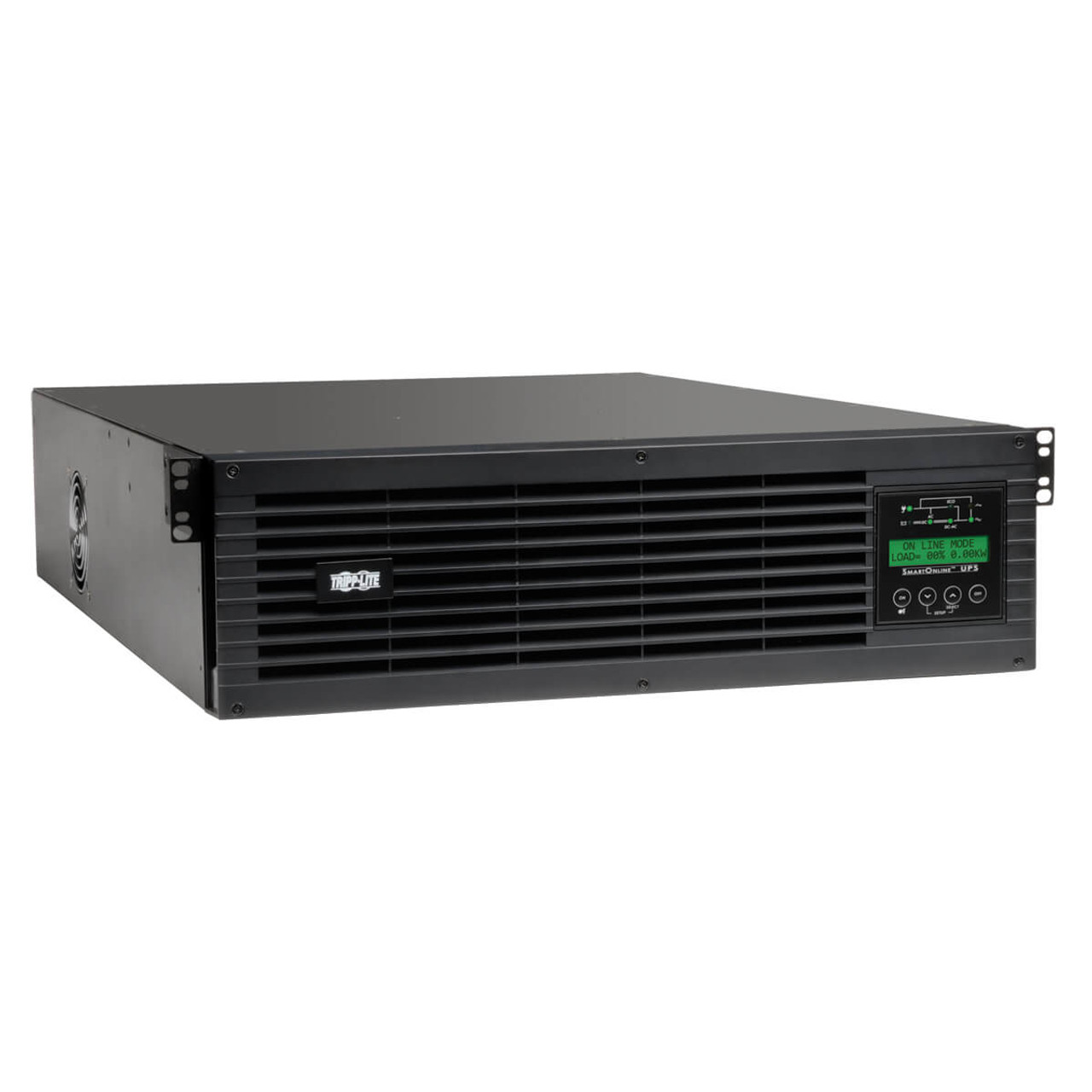 SU3000RTXLCD3U | Tripp Lite | uninterruptible power supply (UPS) Double-conversion (Online) 3 kVA 2700 W 9 AC outlet(s)