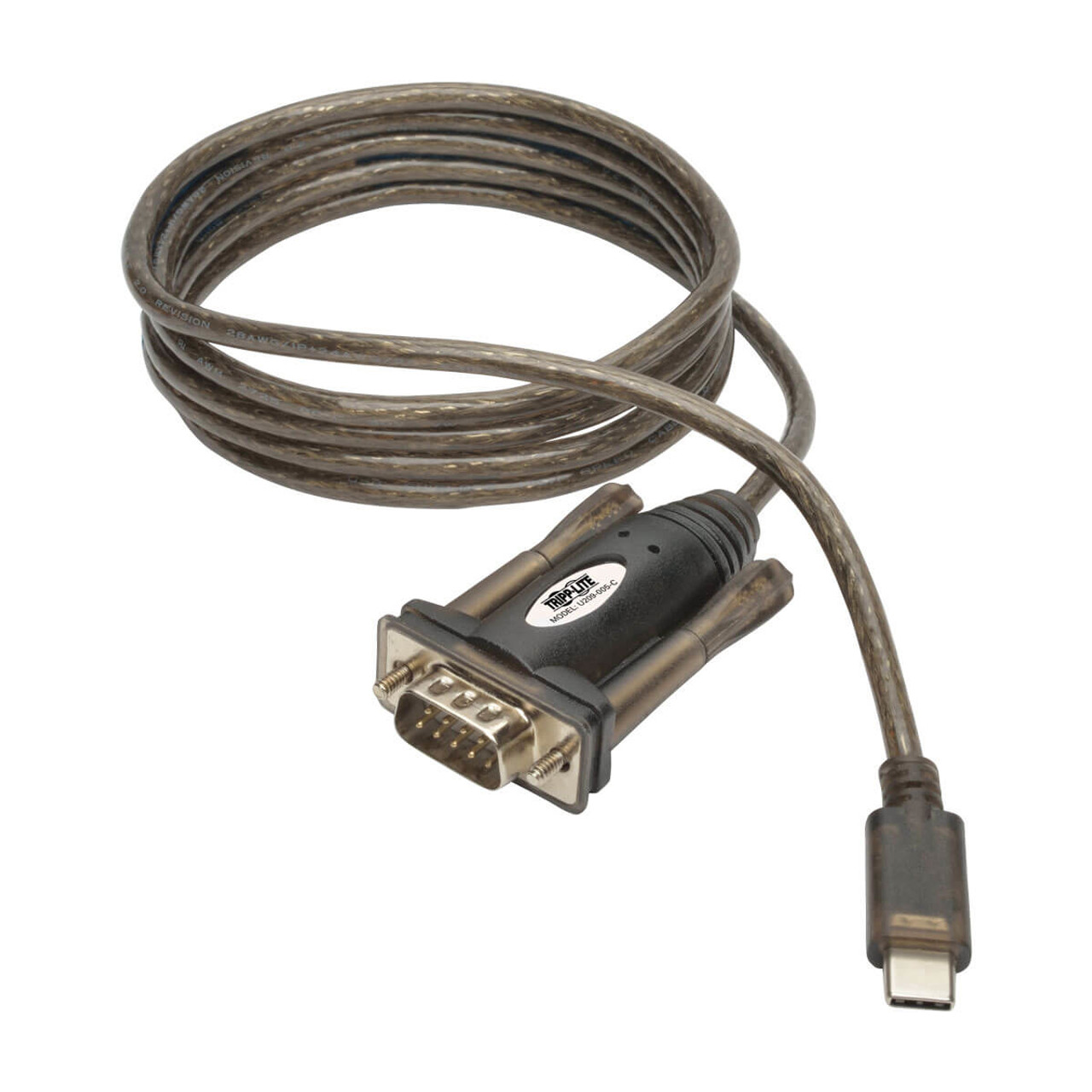 U209-005-C | Tripp Lite | serial cable Black 59.8" (1.52 m) DB9 USB-C
