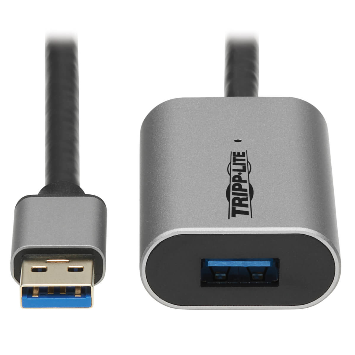 U330-10M-AL | Tripp Lite | USB cable 393.7" (10 m) USB 3.2 Gen 1 (3.1 Gen 1) USB A Black, Gray
