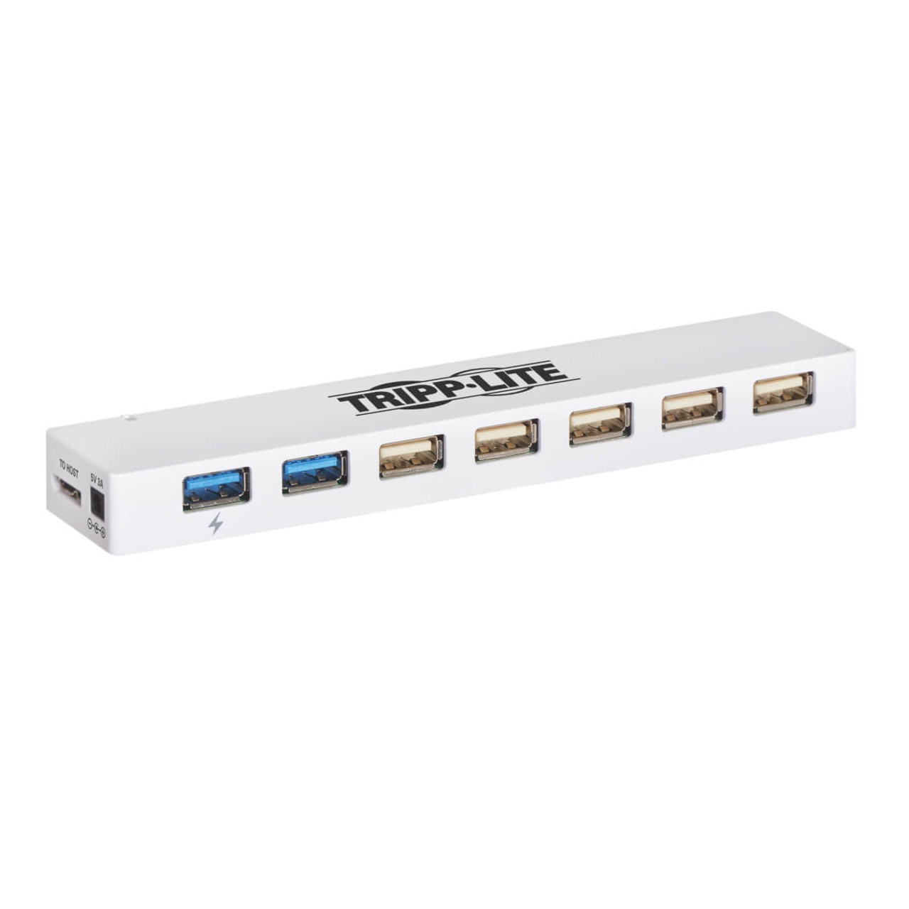 U360-007C-2X3 | Tripp Lite | interface hub USB 3.2 Gen 1 (3.1 Gen 1) Micro-B 5000 Mbit/s White