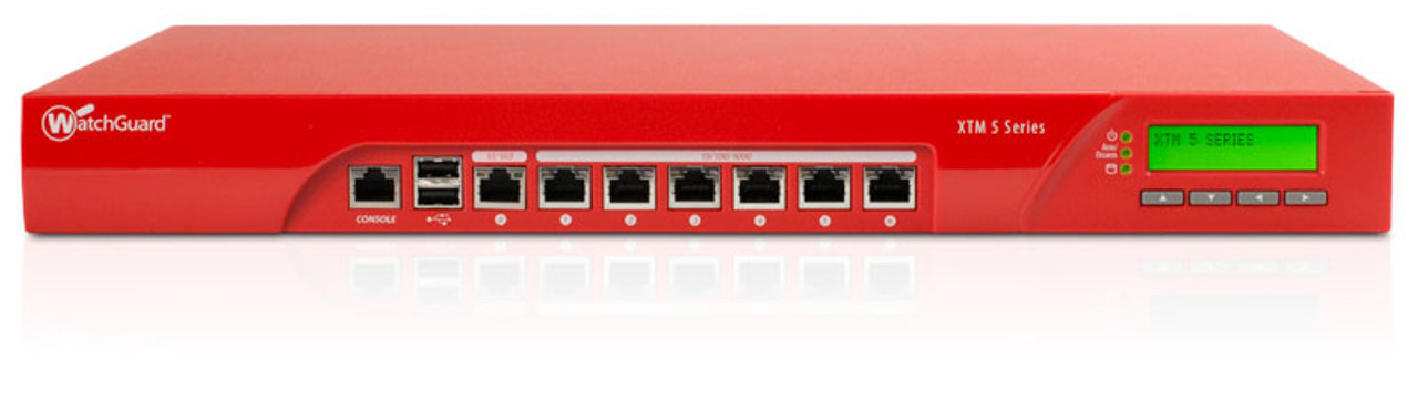 WG525063 | WatchGuard | XTM 525 + 3Y Email Security hardware firewall 1U 2500 Mbit/s