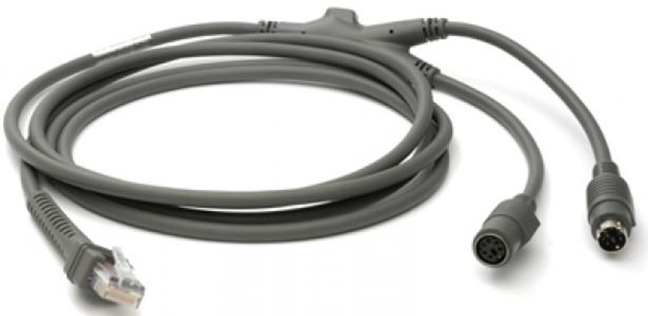 CBA-K62-C09PAR | Zebra | PS/2 cable 110.2" (2.8 m) Gray