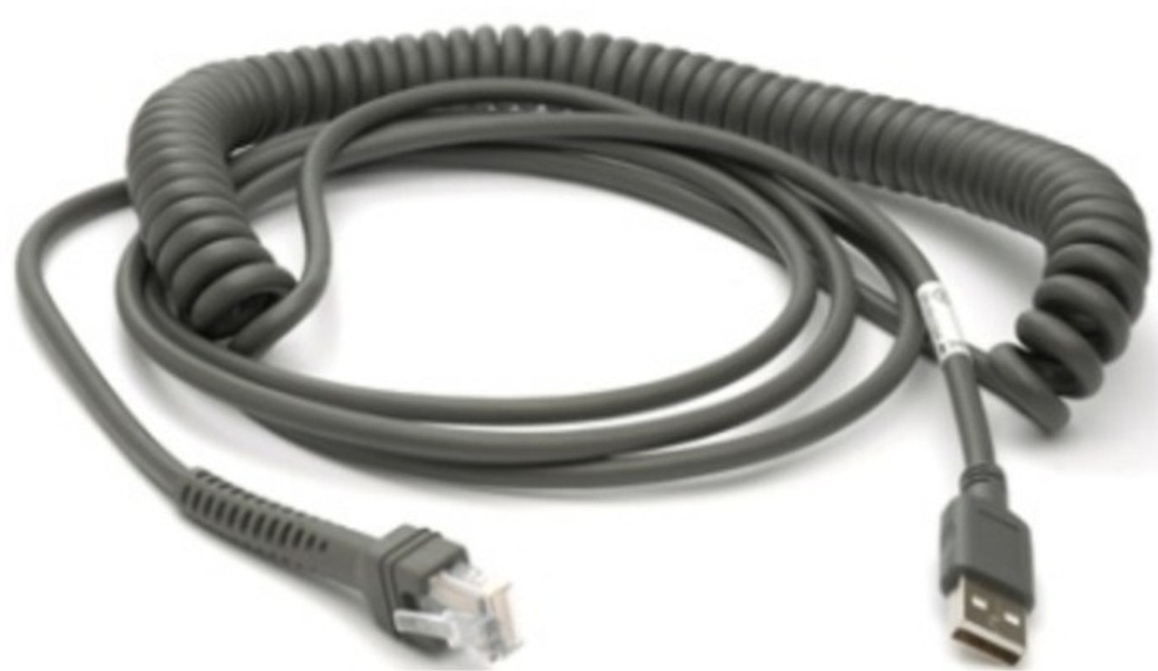 CBA-U09-C15ZAR | Zebra | USB cable 179.9" (4.57 m) USB A Gray