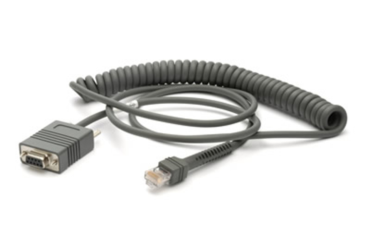 CBA-R02-C09PAR | Zebra | RS232 Cable signal cable 106.3" (2.7 m) Gray