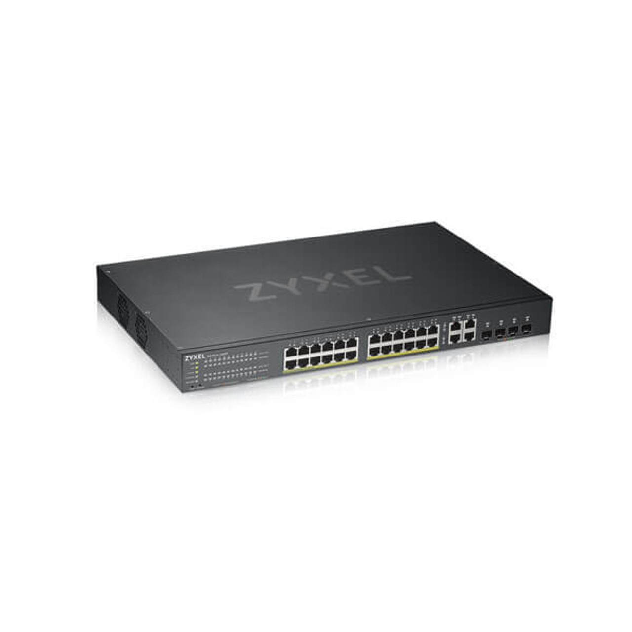 GS1920-24HPV2 | Zyxel | GS1920-24HPv2 Managed Gigabit Ethernet (10/100/1000) Power over Ethernet (PoE) Black