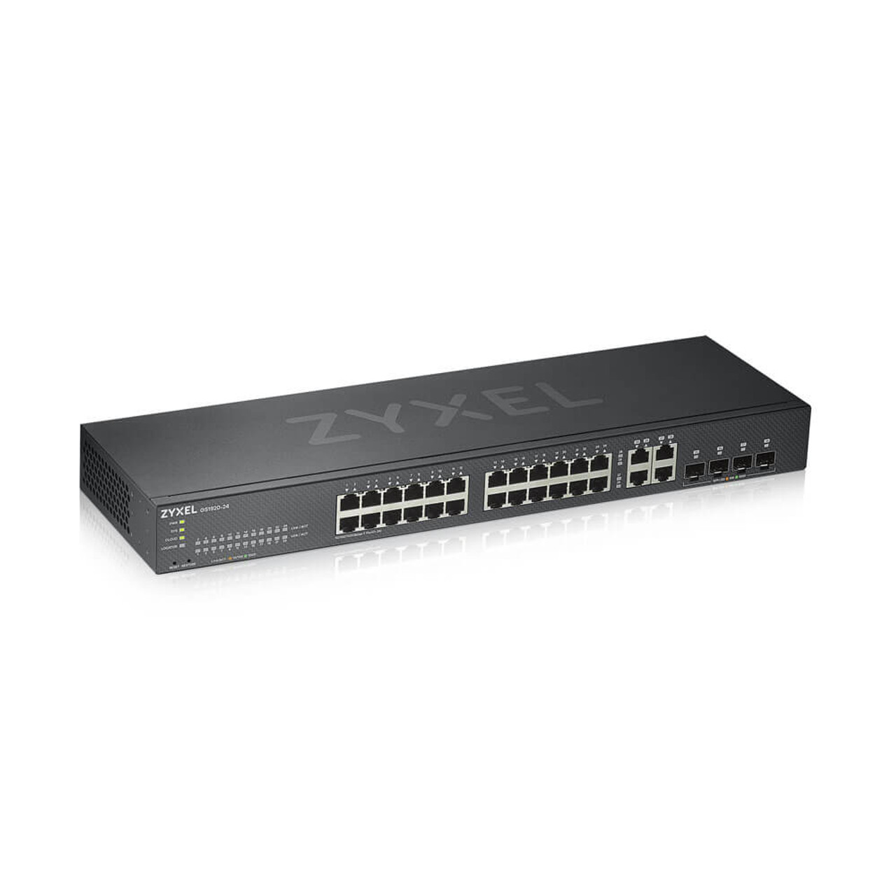 GS1920-24v2 | Zyxel | GS1920-24V2 network switch Managed Gigabit Ethernet (10/100/1000) Black