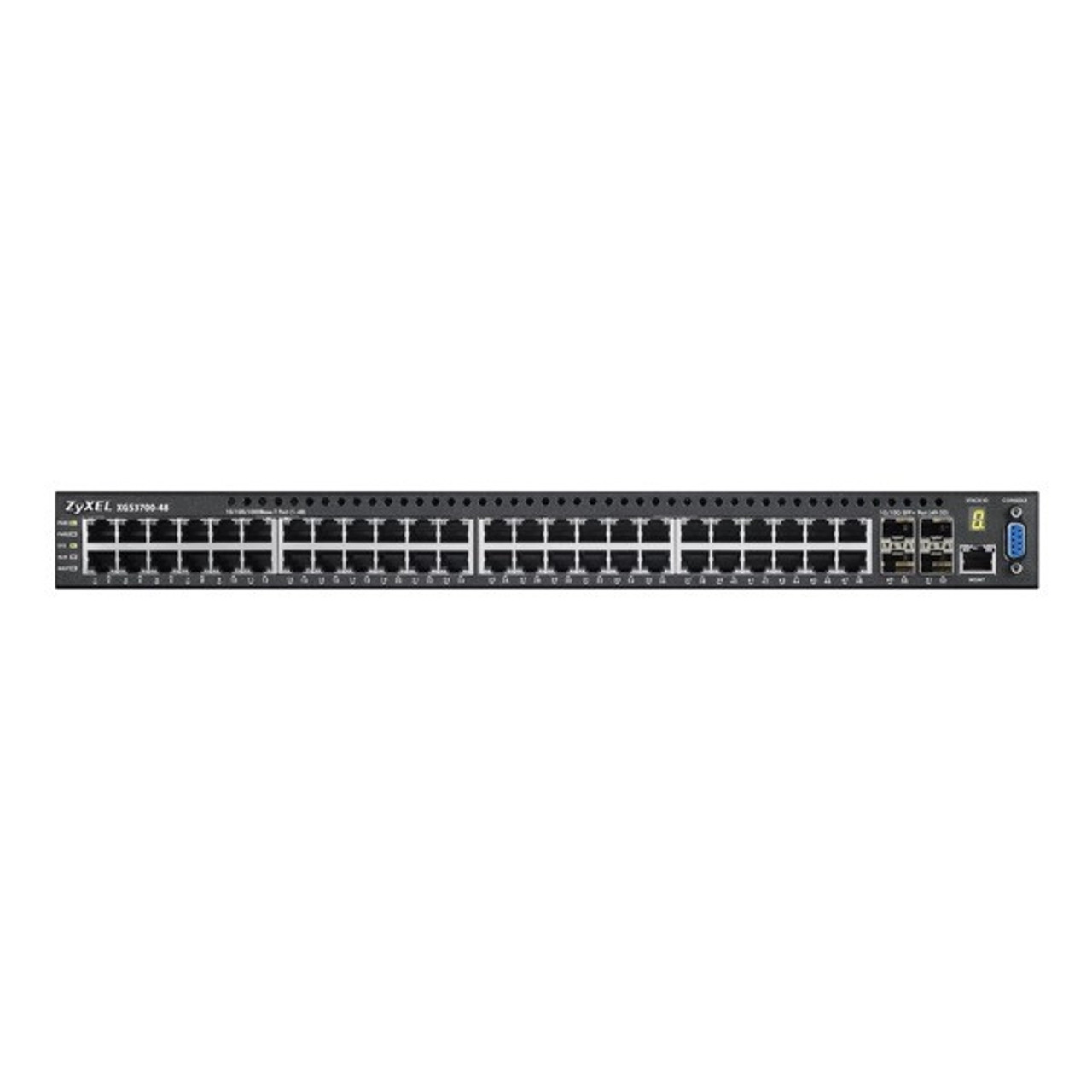 XGS3700-48 | Zyxel | network switch Managed L2+ Gigabit Ethernet (10/100/1000) Black