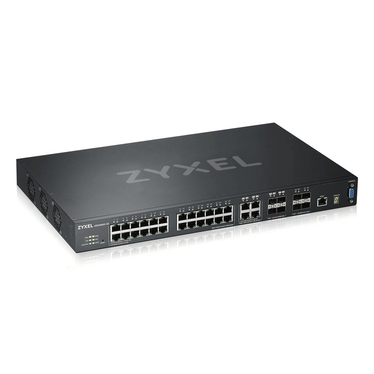 XGS4600-32 | Zyxel | network switch Managed L3 Gigabit Ethernet (10/100/1000) Black 1U