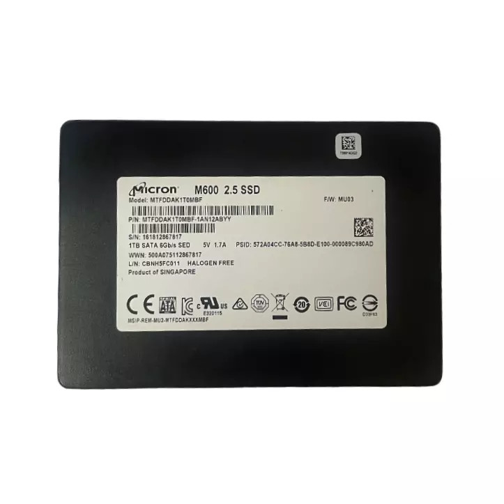 MTFDDAK1T0MBF-1AN12ABYY | Micron | Solid State Drive