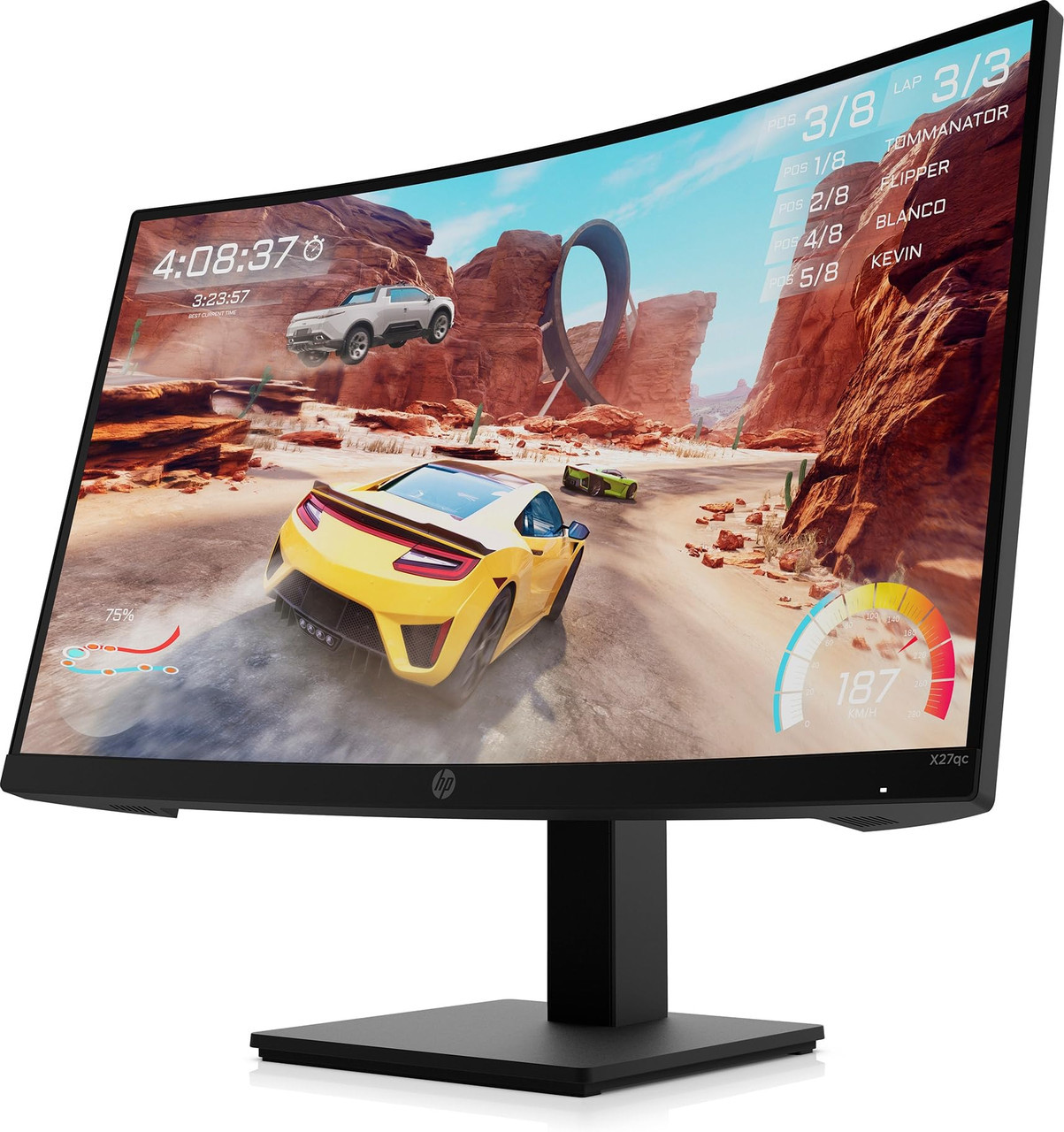 32H00AA | HP | X27QC 27'' 2K QHD VA LCD Curved Gaming Monitor