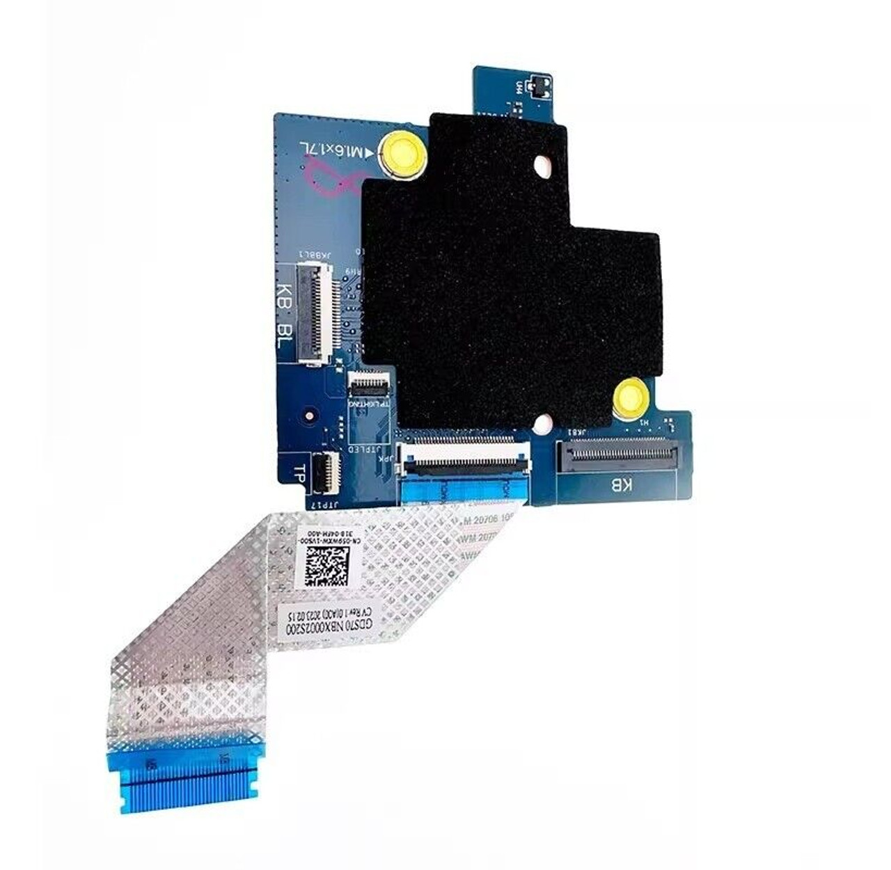 Alienware X17 R1 Backlit Keyboard Adapter Board Cable 59WXW LS-K475P for PH2RC - Compatible with Dell servers