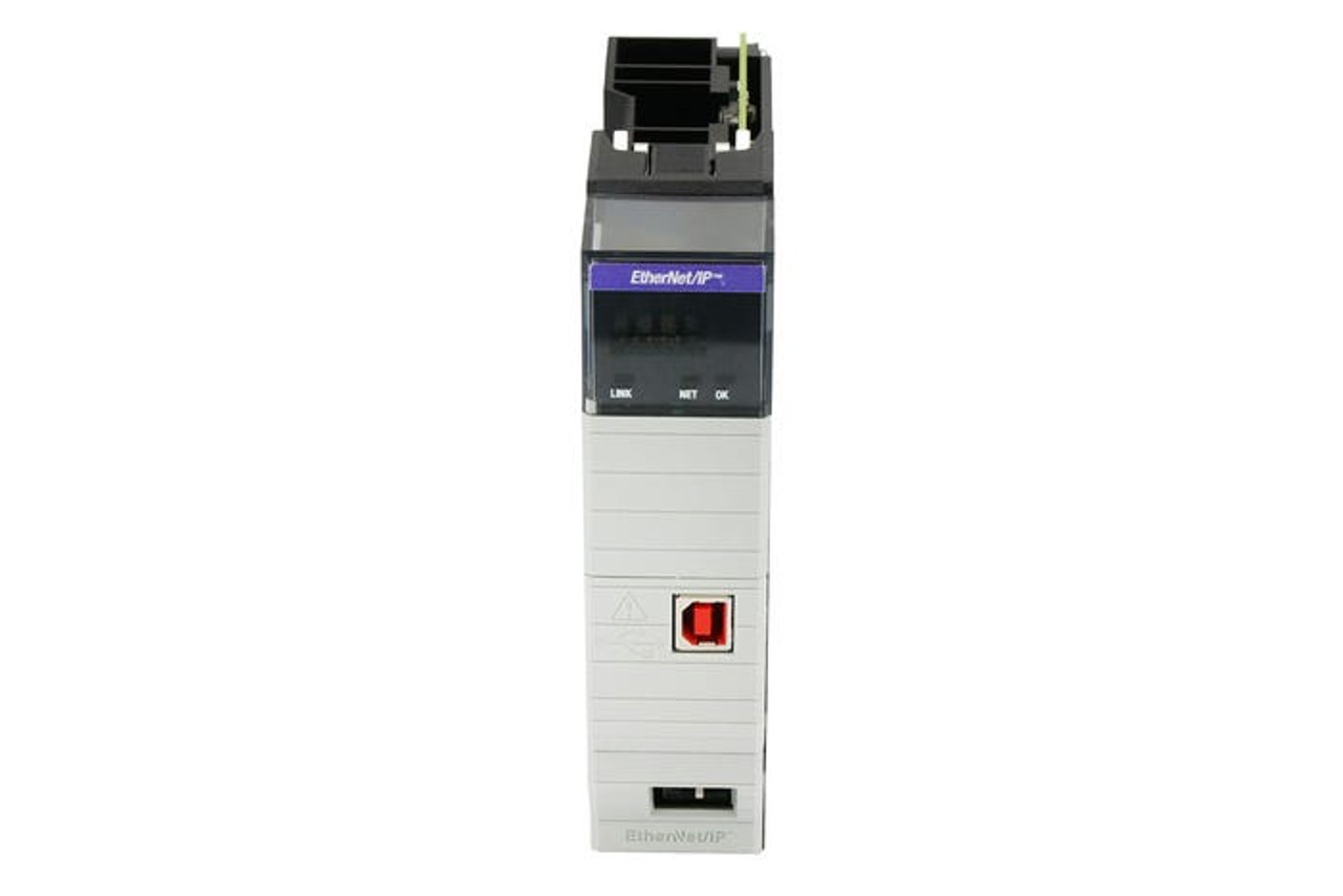 Allen Bradley 1756-EN2T 1-Port CLX Hi-Cap ENET/IP Module for industrial automation applications