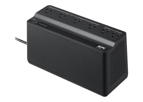 APC BE425ME Battery Back-UPS, 6 Outlets, 425VA 120V 180J, for Home or Office Use
