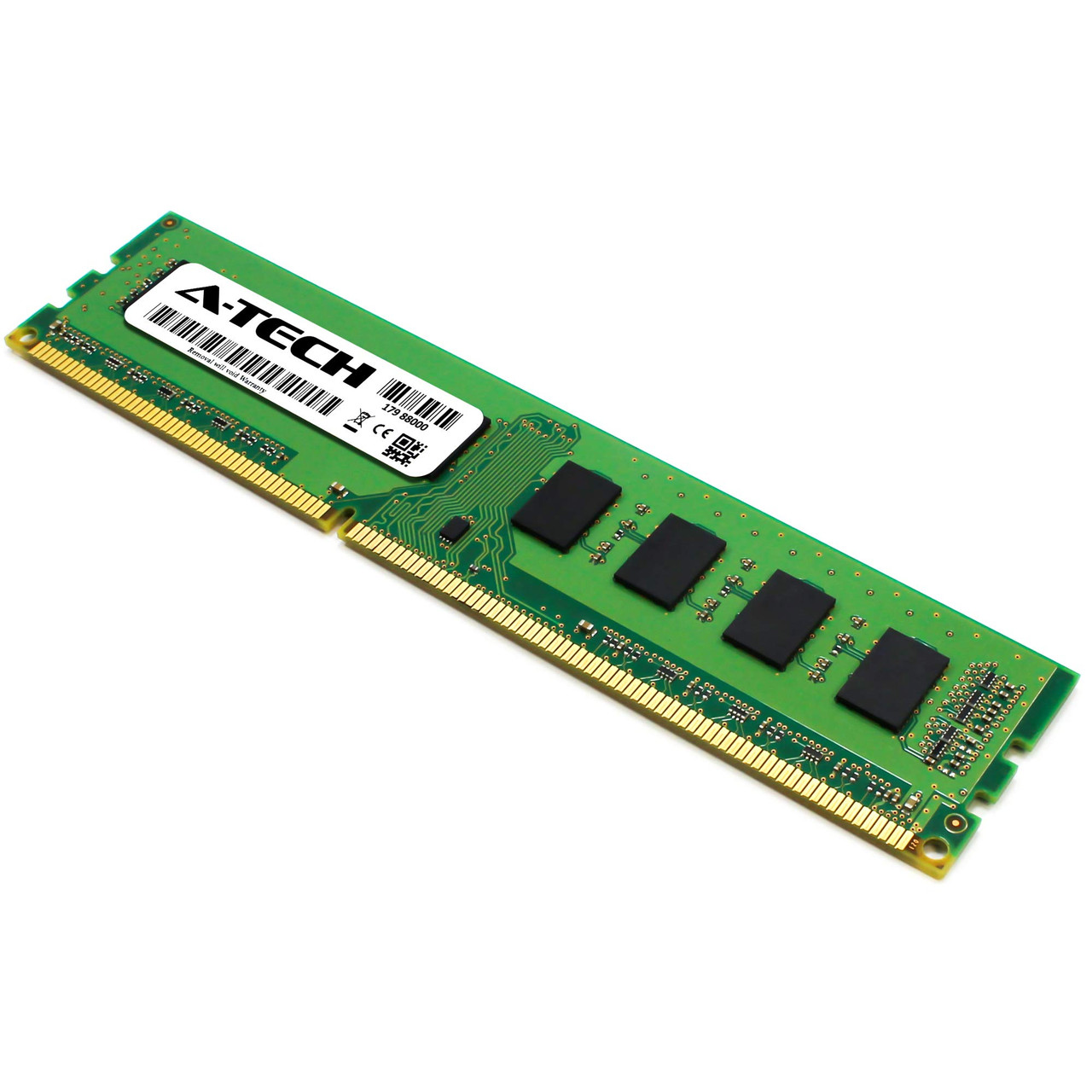 A-Tech 16GB RAM Upgrade Kit for PC3 12800U 2Rx8 | ATMS398132B24738X1 | Memory modules compatible with servers