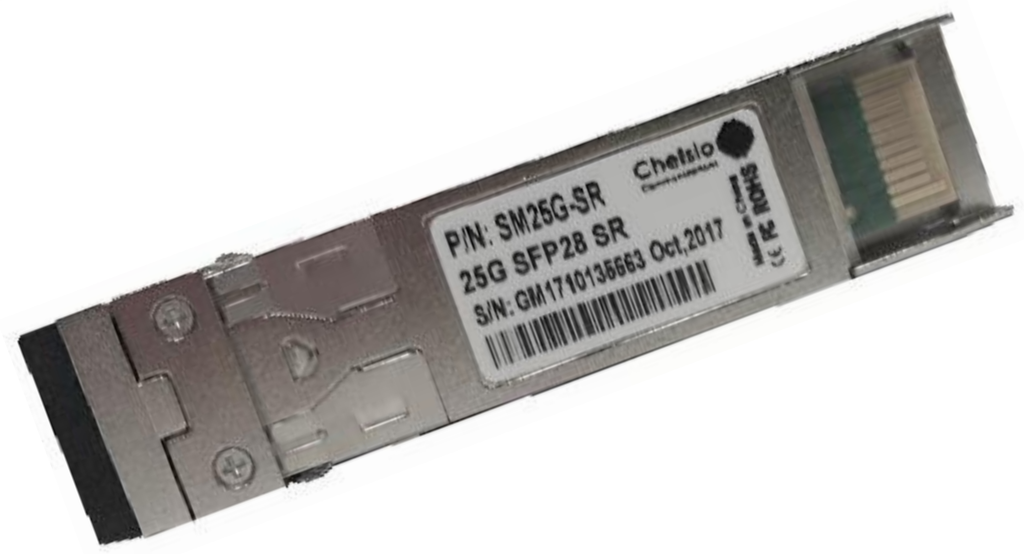 Chelsio SM25G-SR 25G-SR Short Reach SFP28 MMF Optical Transceiver Module for Data Centers