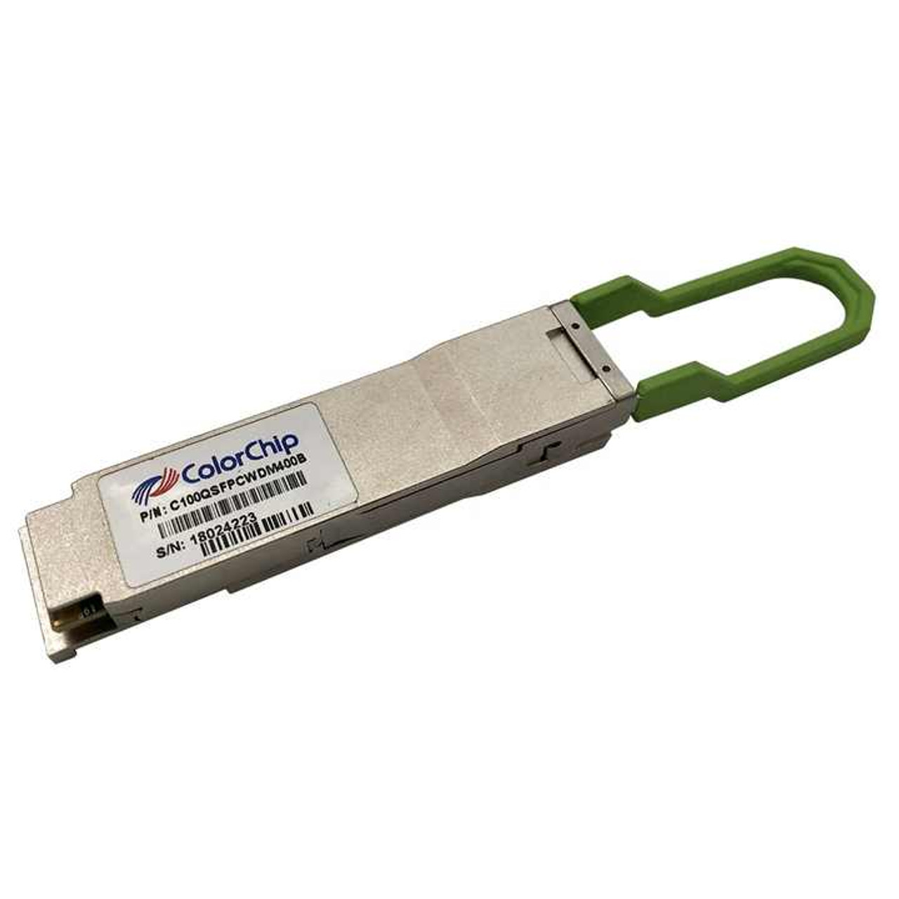 ColorChip 100G QSFP28 Transceiver 100GbE in White for C100QSFPCWDM400B Servers
